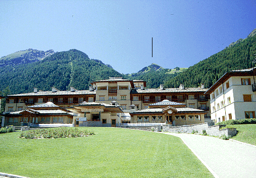 [The Congress Center and Cima Regina Margherita on the background]