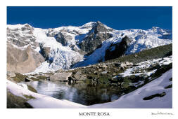 [Monte Rosa and its southern glaciers]