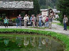 [Sunday 8, touring Gressoney ]